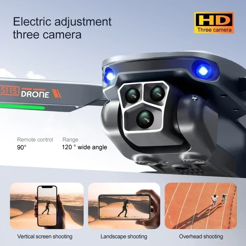 Drone Surveying - New S115 Max Brushless Drone 4K