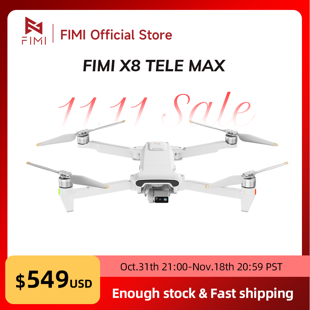 FIMI X8 Tele Max New Drone Wid - đánh giá và giá Drone Thermal Imaging