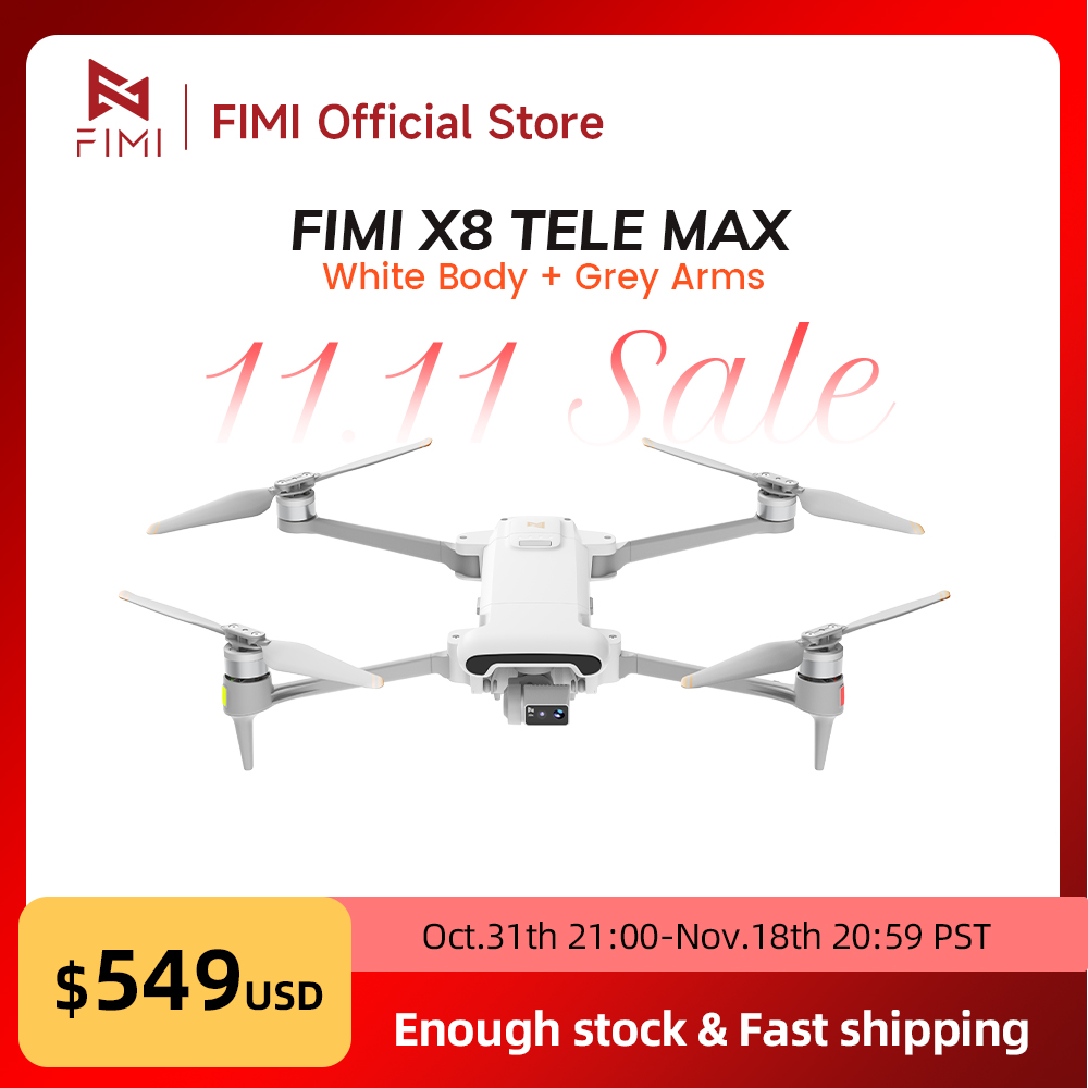 FIMI X8 Tele Max New Drone Wid - đánh giá và giá Drone Thermal Imaging